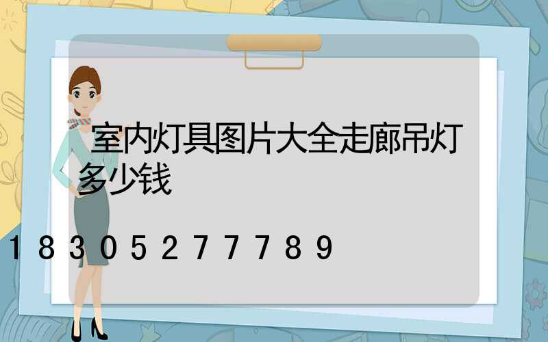 室内灯具图片大全走廊吊灯多少钱