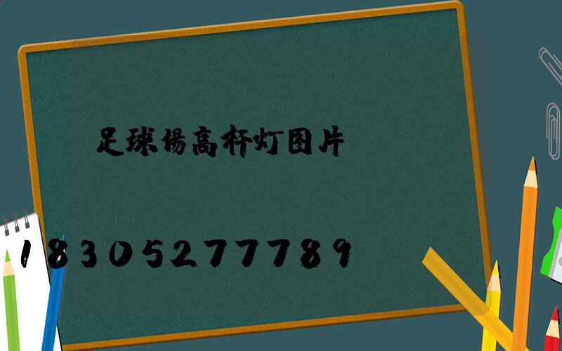 足球场高杆灯图片